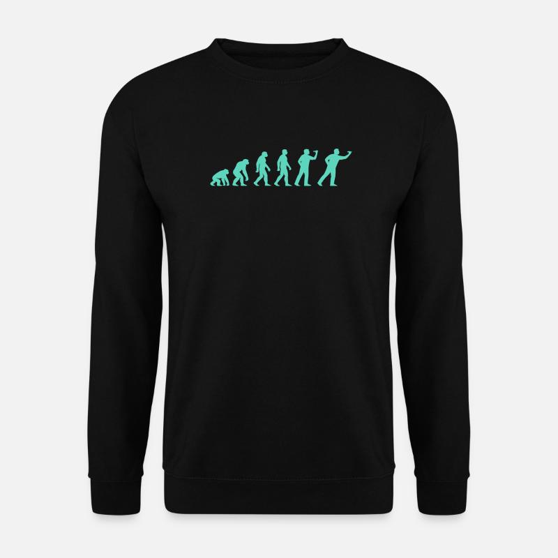 Menschheitsstufen Evolution - Unisex Pullover - Schwarz