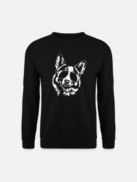WELSH CORGI cool - Unisex Pullover - Schwarz