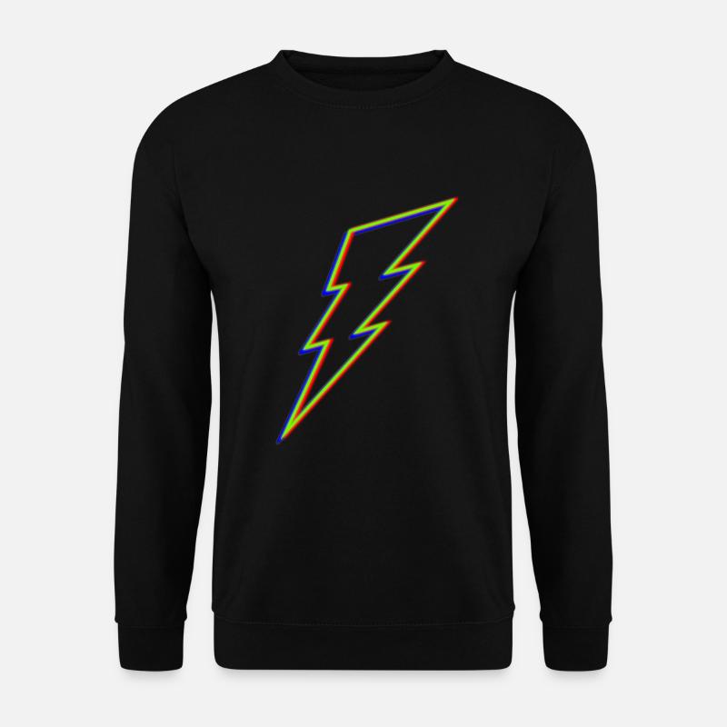 Lightning ϟ - Unisex Sweatshirt - black