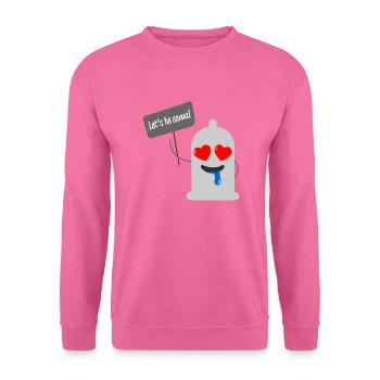 InLove Condom - Unisex Pullover - Pink - Vorne
