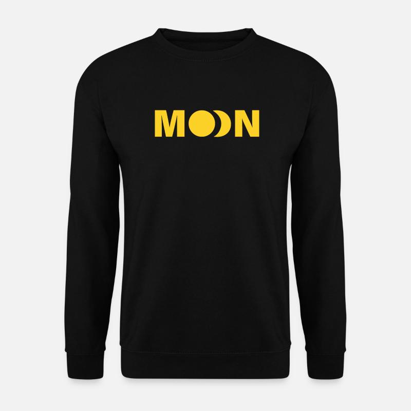 MOON - Unisex Pullover - Schwarz