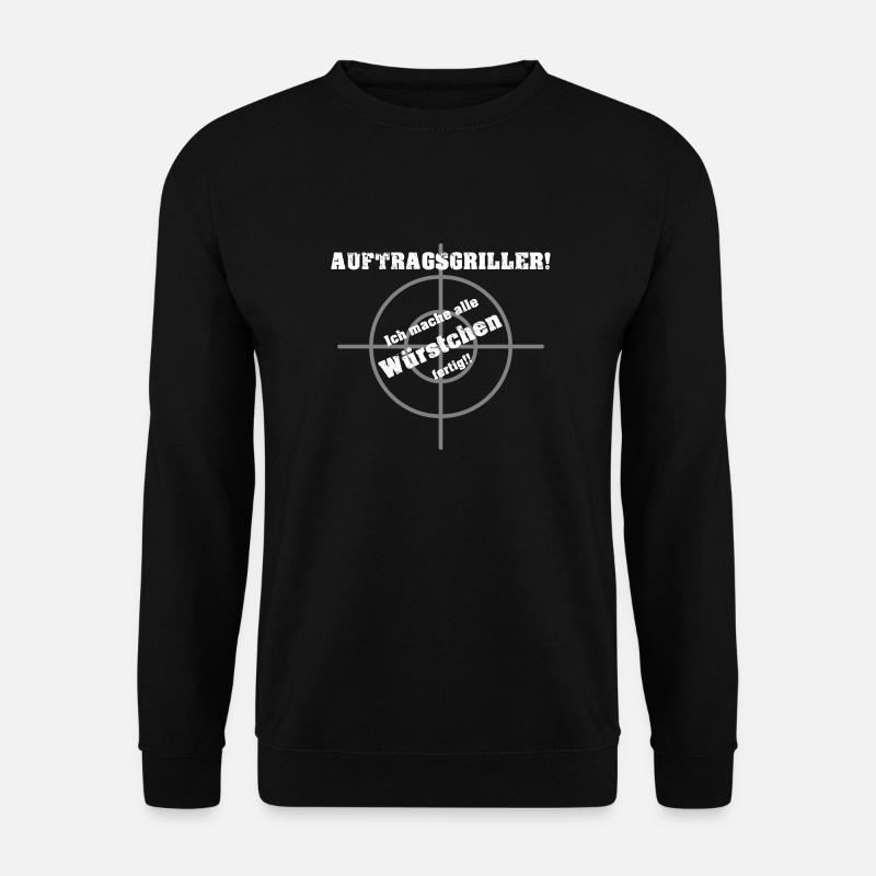 Auftragsgriller - Unisex Pullover - Schwarz