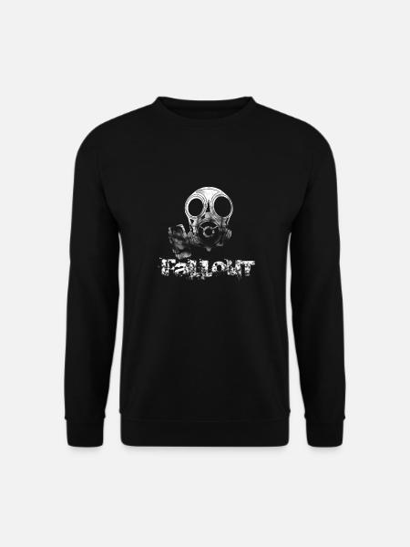 Fallout gas masks shirt - Unisex Sweatshirt - black