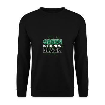 Environnement Protection de l'environnement CO2 Dommages environnementauxEnvironnement Environnement - Sweat-shirt Unisexe - noir - Devant - Alina (178cm) & Michal (187cm)