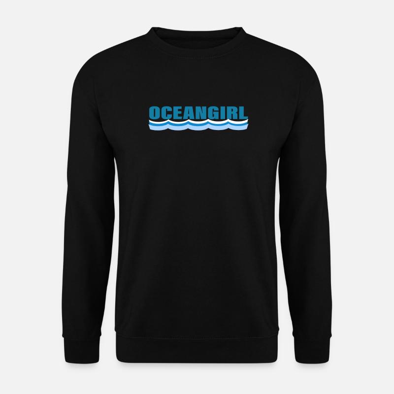 OCEANGIRL - Unisex Pullover - Schwarz