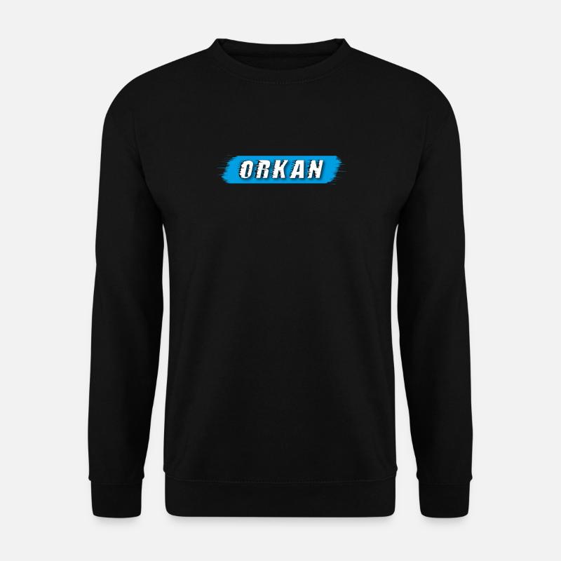 Orkan Schriftzug - Unisex Pullover - Schwarz