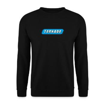Tornado | Storm - Unisex Sweatshirt - black - Front - Alina (178cm) & Michal (187cm)