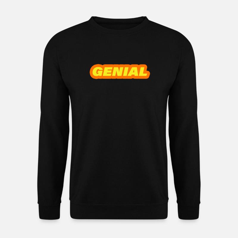 INGENIOUS - Unisex Sweatshirt - black