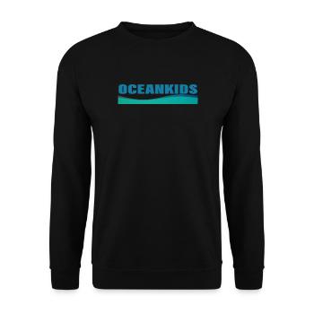 OCEANKIDS - Unisex Sweatshirt - black - Front - Alina (178cm) & Michal (187cm)