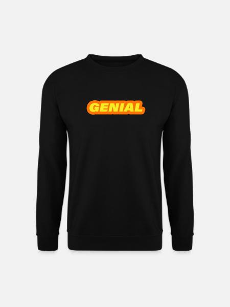 ingenious - Unisex Sweatshirt - black