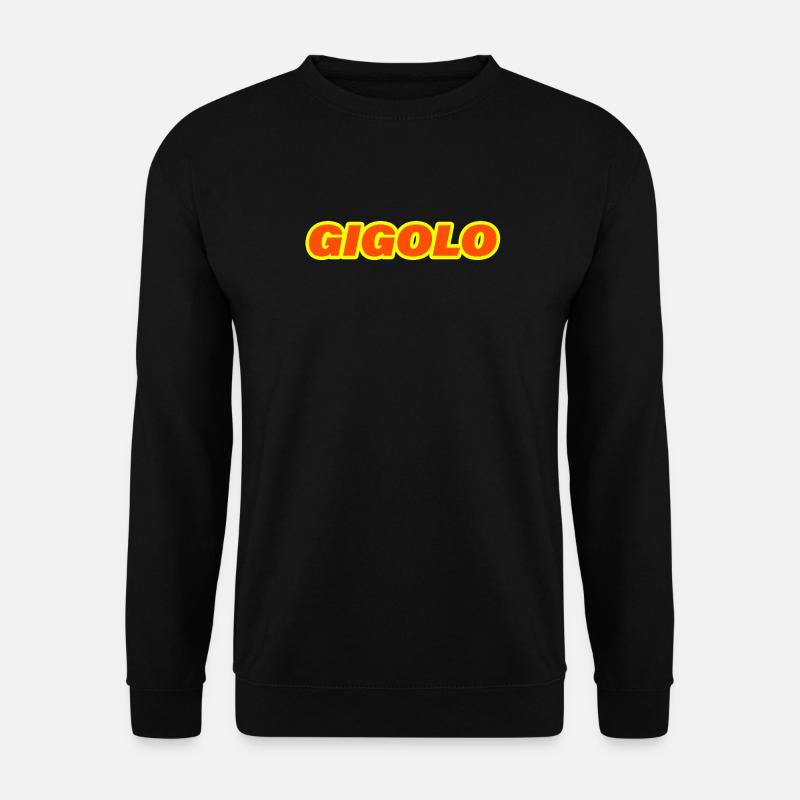 GIGOLO - Unisex Pullover - Schwarz