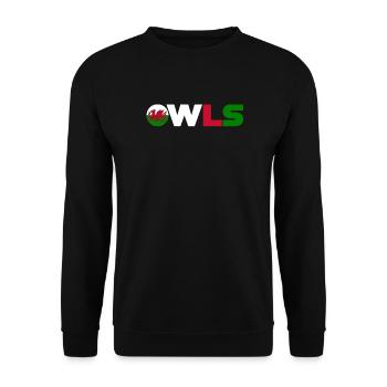 Pays de Galles - Sweat-shirt Unisexe - noir - Devant - Alina (178cm) & Michal (187cm)