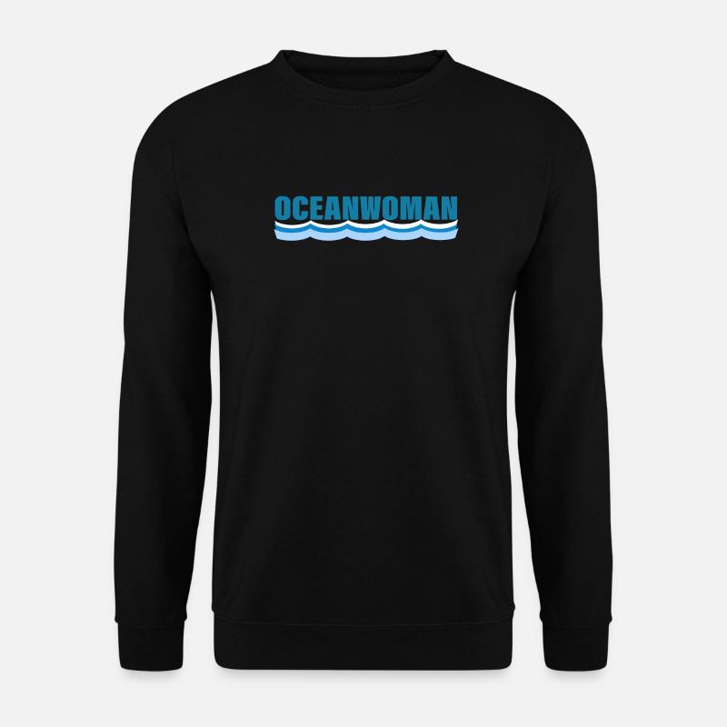 OCEANWOMAN - Unisex Pullover - Schwarz