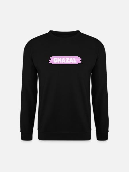 Ghazal als Maedchen - Unisex Pullover - Schwarz
