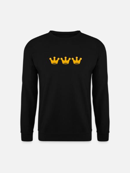 kronen - Unisex Sweatshirt - black