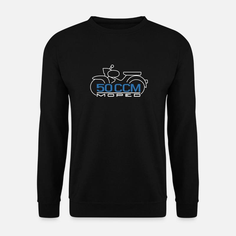 Moped Star 50 ccm Emblem - Unisex Pullover - Schwarz