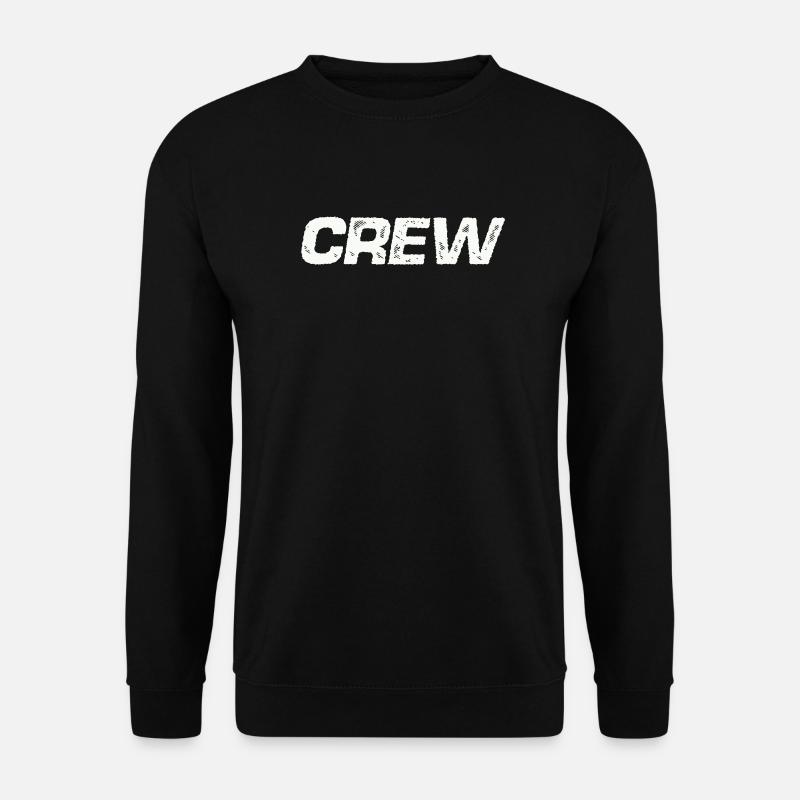 crew - Unisex Pullover - Schwarz