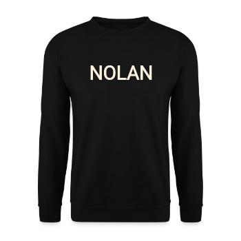 Nolan - Unisex Pullover - Schwarz - Vorne - Alina (178cm) & Michal (187cm)