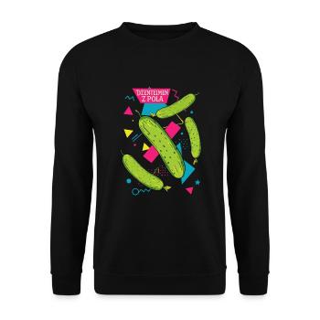 Gentleman from the Field - Unisex Sweatshirt - black - Front - Alina (178cm) & Michal (187cm)