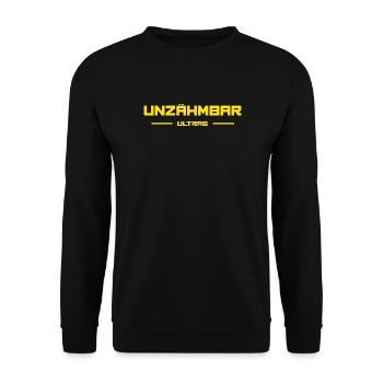UNTAMPABLE ULTRAS - Unisex Sweatshirt - black - Front - Alina (178cm) & Michal (187cm)