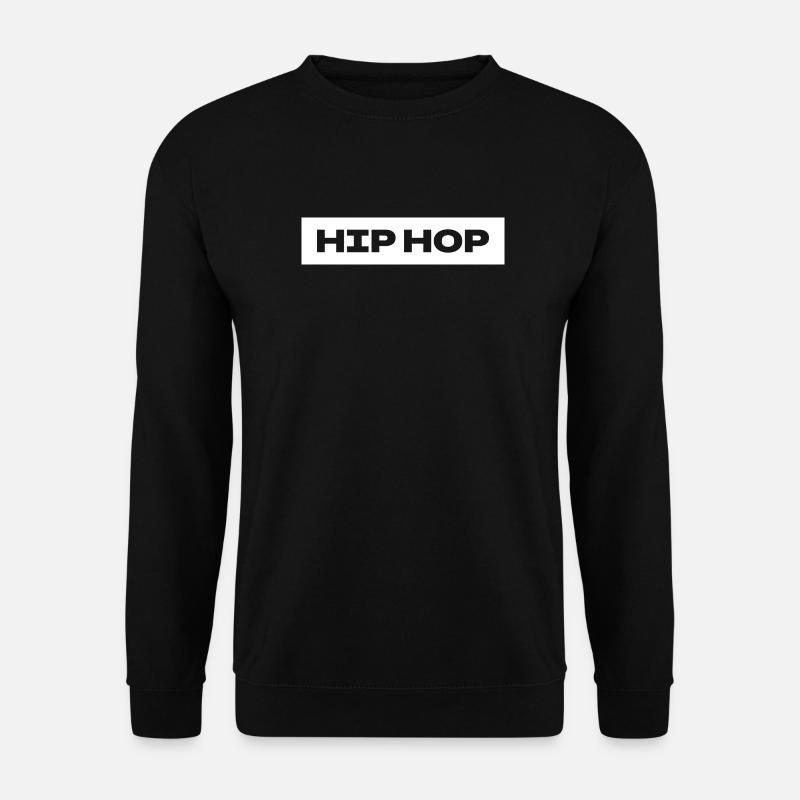 Hip Hop bold logo - Unisex Sweatshirt - black