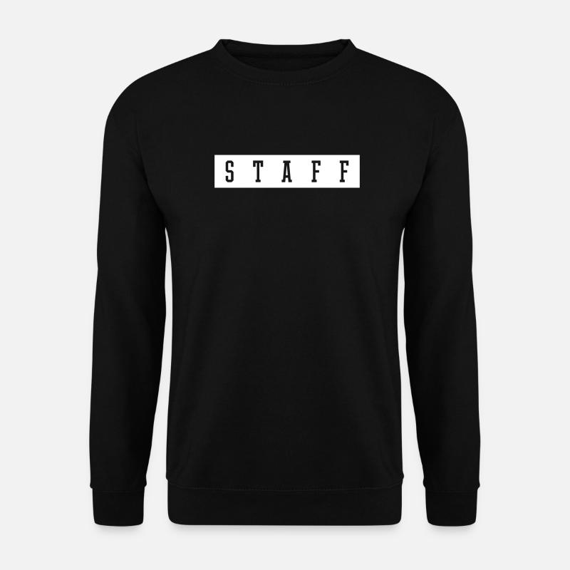 Staff - Unisex Pullover - Schwarz