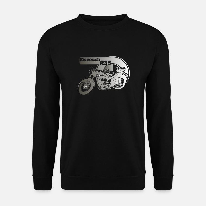 DDR Motorrad EMW R35 Logo - Unisex Pullover - Schwarz