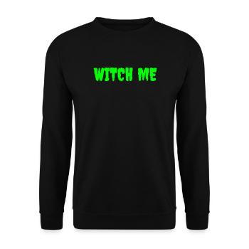 Magical Witchcraft Themed T-Shirt Design - Unisex Sweatshirt - black - Front - Alina (178cm) & Michal (187cm)