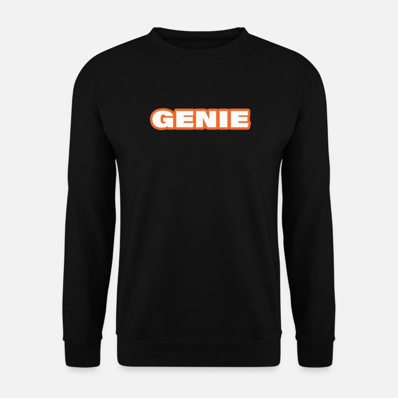 GENIUS - Unisex Sweatshirt - black