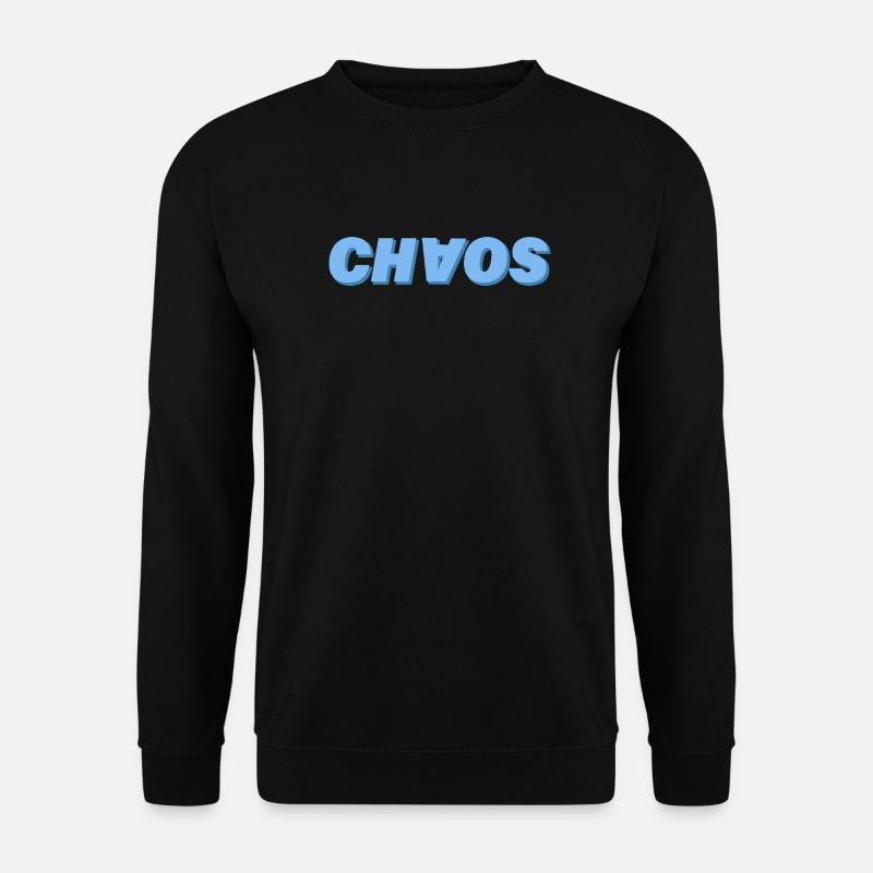 CHAOS - Unisex Pullover - Schwarz