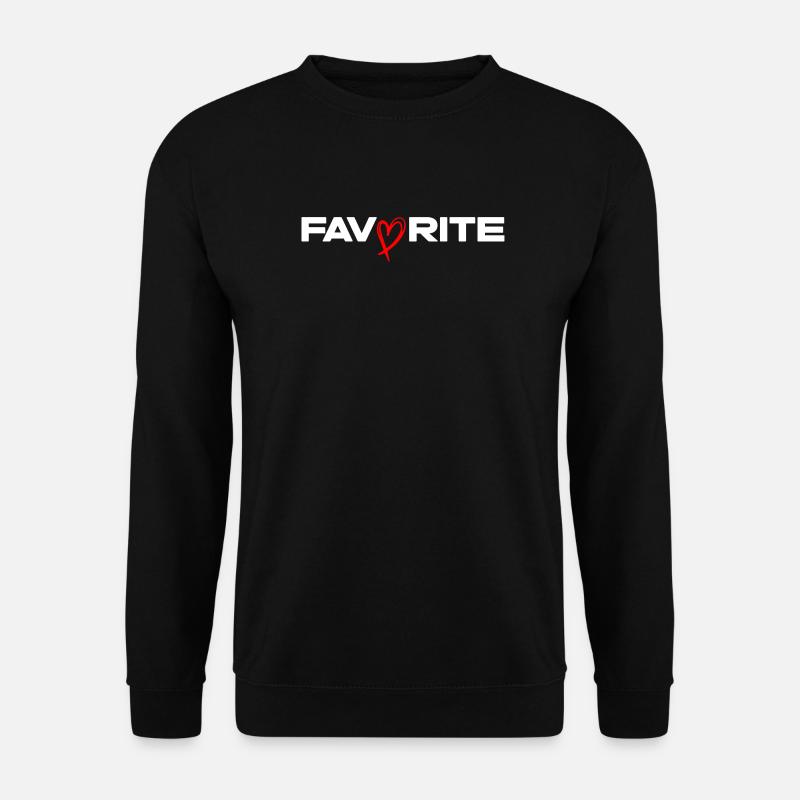 Herz Favorite - Unisex Pullover - Schwarz
