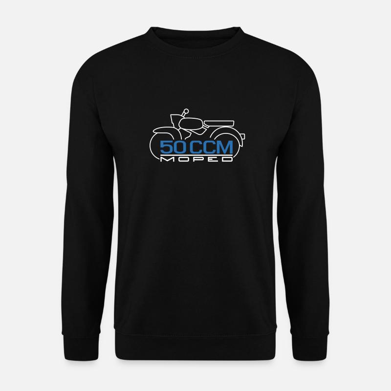 Moped Sperber Habicht 50 ccm Emblem - Unisex Pullover - Schwarz