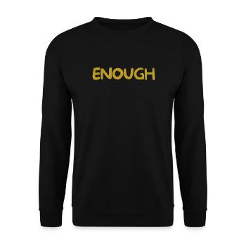 Genug - Unisex Pullover - Schwarz - Vorne - Alina (178cm) & Michal (187cm)