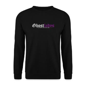 Ghostladys - Unisex Pullover - Schwarz - Vorne - Alina (178cm) & Michal (187cm)