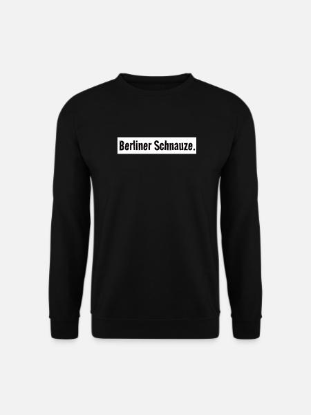 Berlin Snout Shirt Simple Capital - Unisex Sweatshirt - black