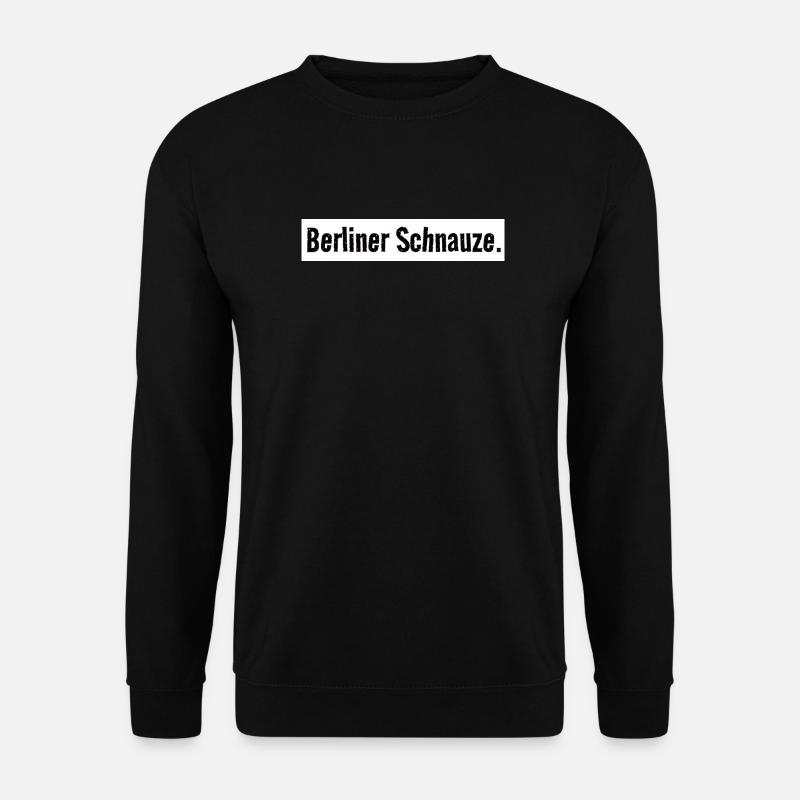 Camicia con muso di Berlino Capitello semplice - Felpa unisex - nero