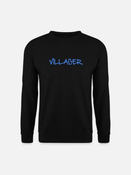 VILLAGER - Unisex Sweatshirt - black