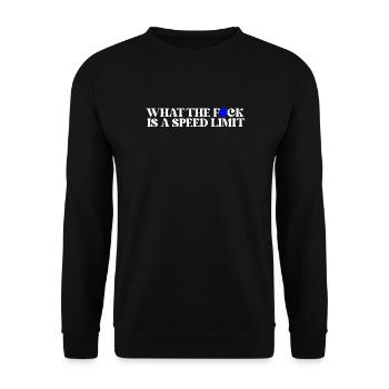 Auto  - Unisex Pullover - Schwarz - Vorne - Alina (178cm) & Michal (187cm)