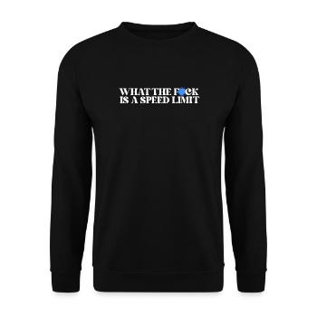 Auto - Unisex Pullover - Schwarz - Vorne - Alina (178cm) & Michal (187cm)