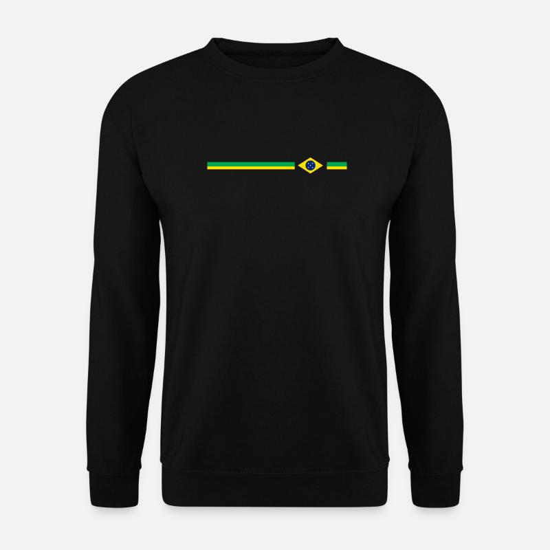 Brasilien-Design-Logo - Unisex Pullover - Schwarz