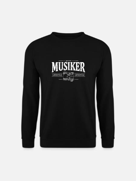 Musiker - Unisex Pullover - Schwarz