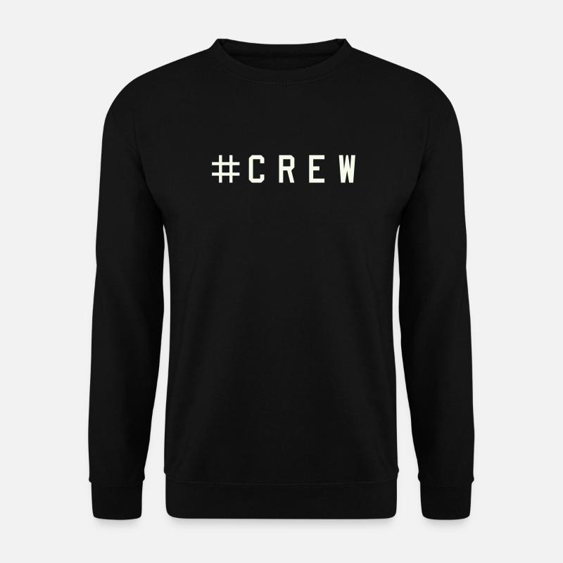 Crew - Unisex Pullover - Schwarz