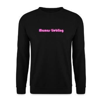 Mamas Liebling - Unisex Pullover - Schwarz - Vorne - Alina (178cm) & Michal (187cm)