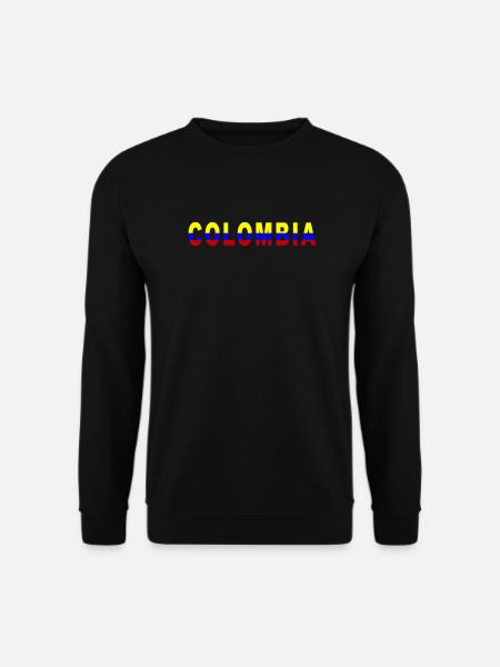 Colombia Design - Unisex Pullover - Schwarz