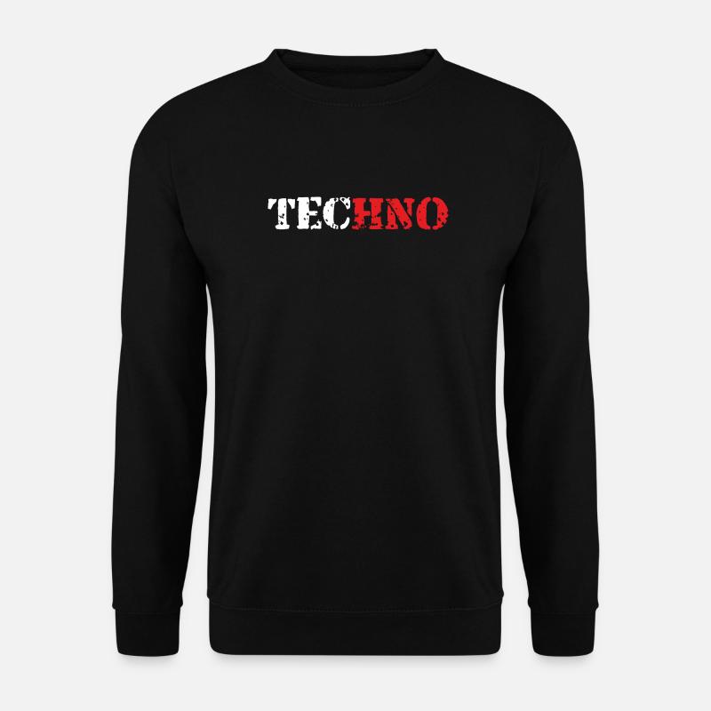 Techno ArmyLook - Unisex Pullover - Schwarz