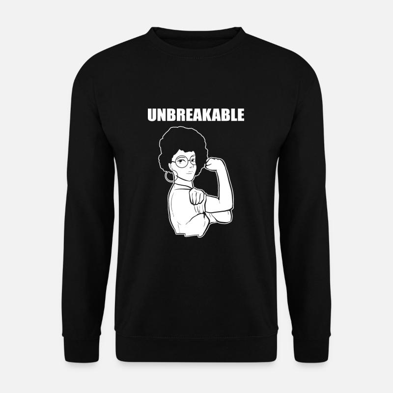 Afro Latina - Unisex Sweatshirt - black