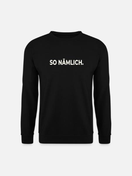 C’EST COMME ÇA. – Conception de déclaration - Sweat-shirt Unisexe - noir