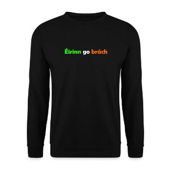 Eirin go brach - Unisex Pullover - Schwarz - Vorne - Alina (178cm) & Michal (187cm)