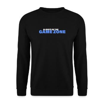 GAME ZONE - Unisex Sweatshirt - black - Front - Alina (178cm) & Michal (187cm)