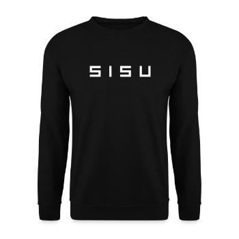 sisu - Sweat-shirt Unisexe - noir - Devant - Alina (178cm) & Michal (187cm)